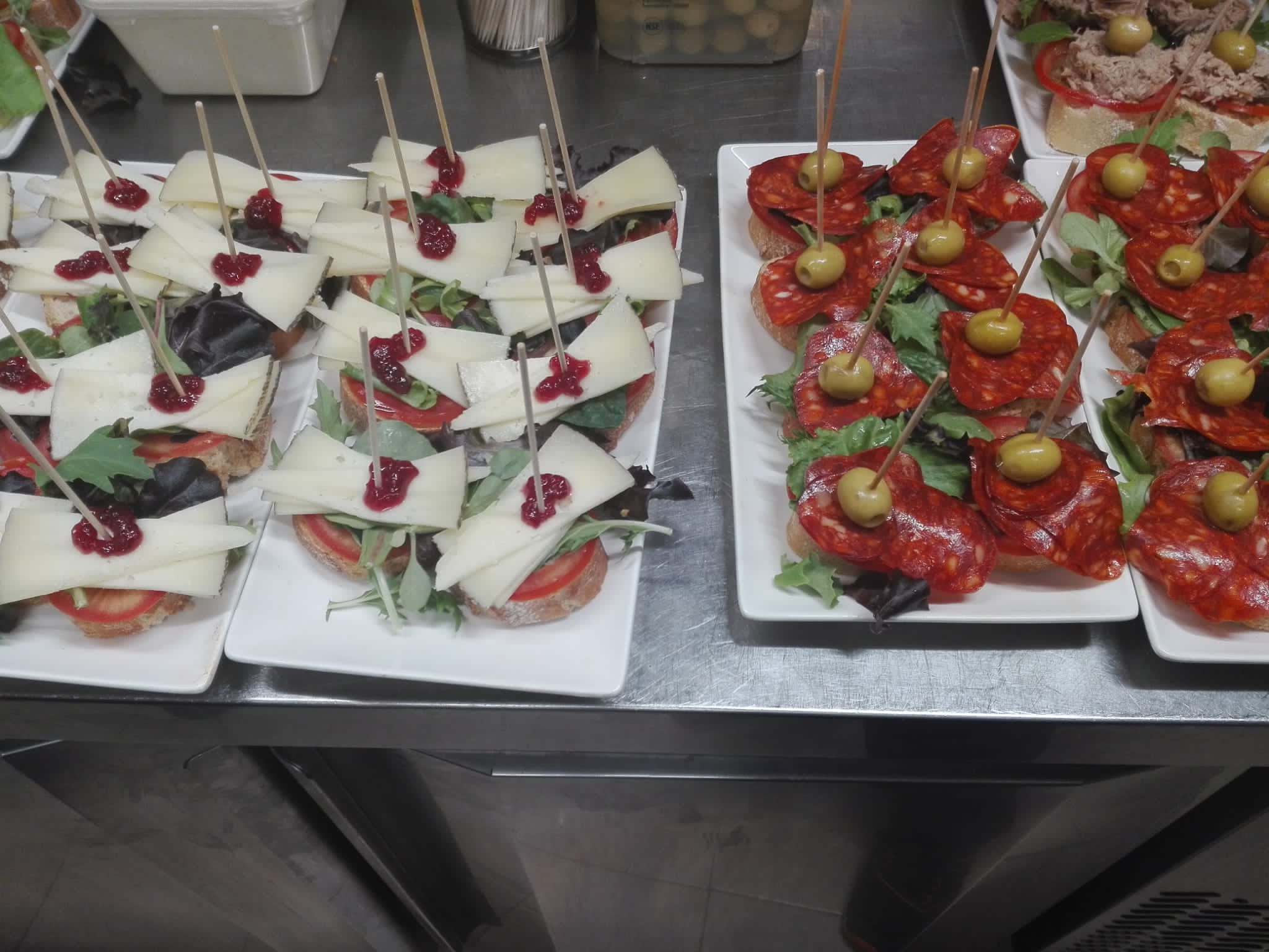 Manchego con marmellata