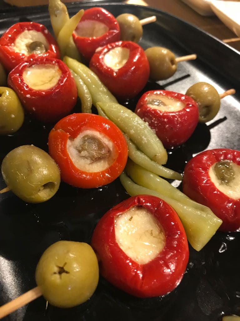 Peperoni piquillo ripieni